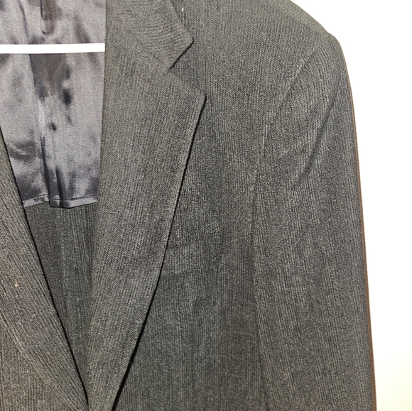 St. Croix Mens Black Courderoy Suit Jacket Size 44/L - Picture 3 of 14